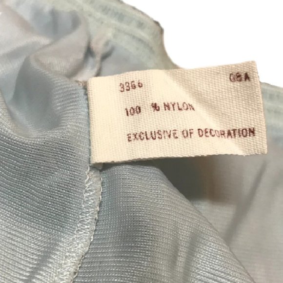 Henson Kickernick Blue Nylon Half Slip - Picture 5 of 6